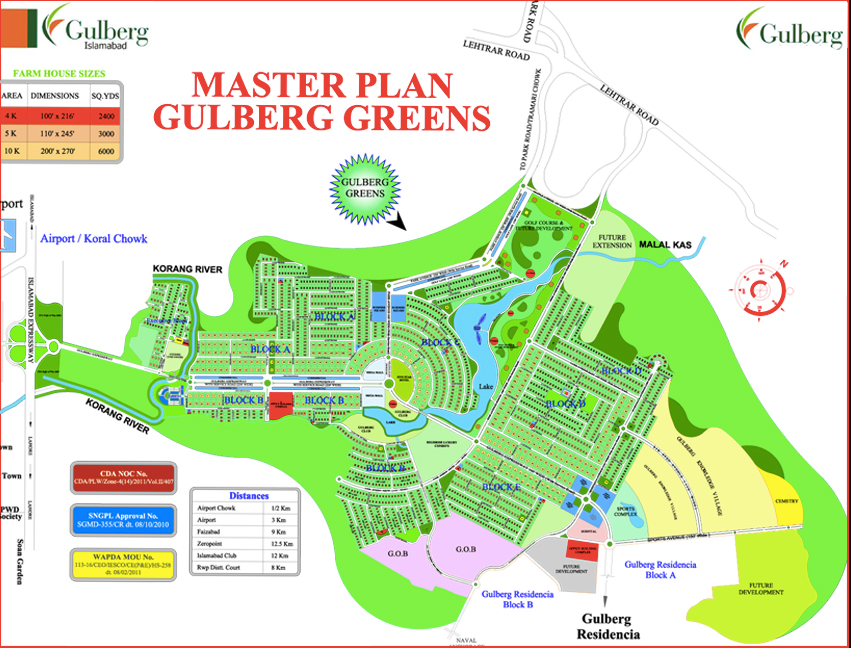 Gulberg Greens Islamabad Location Map Gulberg Greens Islamabad Location Map