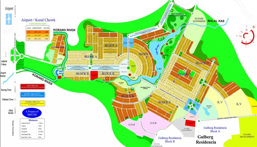 Gulberg Greens Islamabad Location Map Gulberg Greens Islamabad Location Map